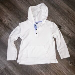 NWOT Janie and Jack White Long Sleeve Hoodie